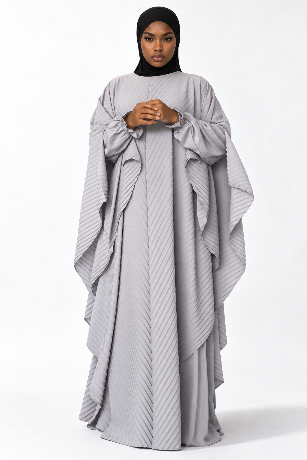 Pleated Overgarment Set