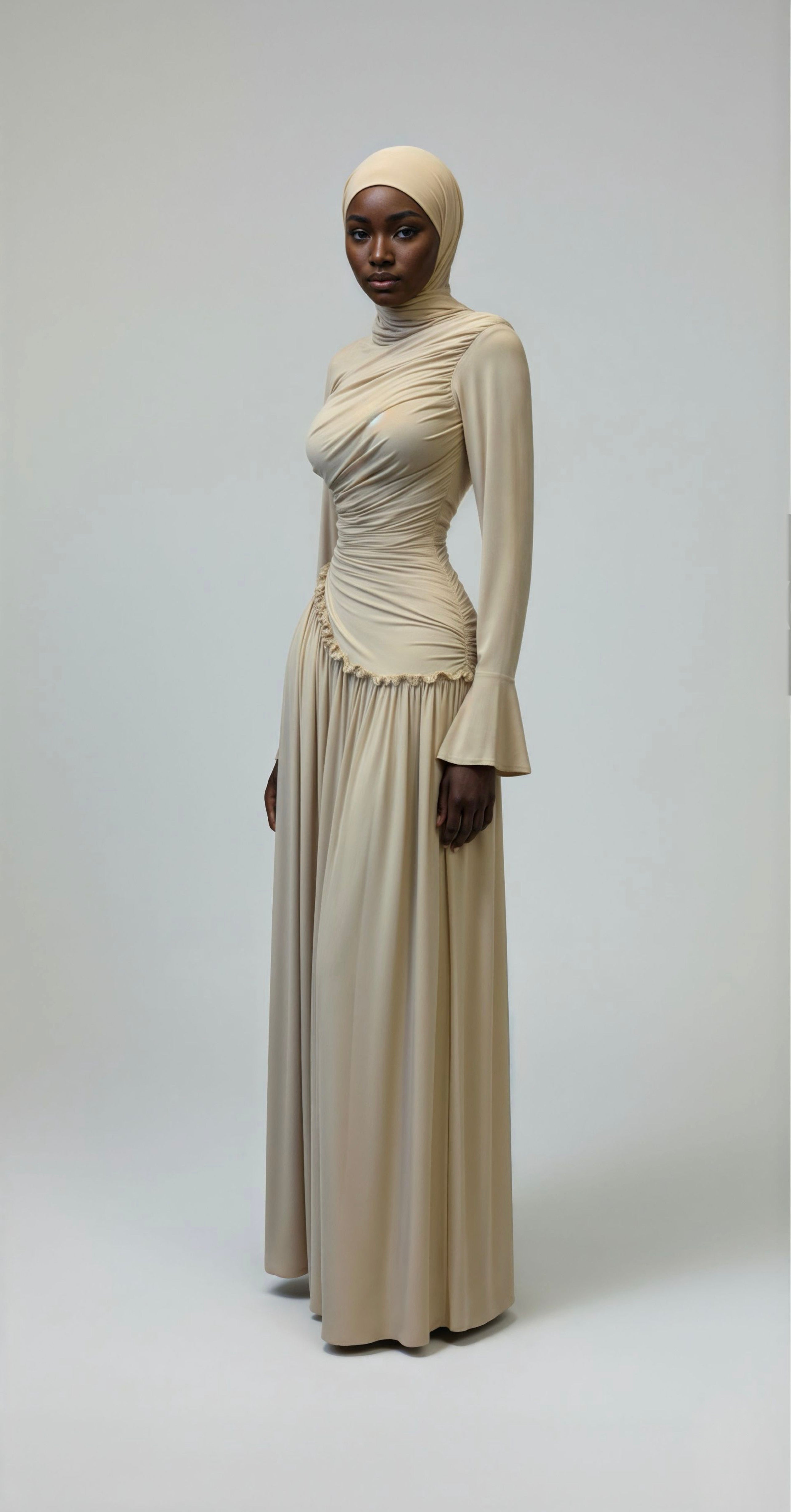 Amal Luxe Overgarment (Nude)
