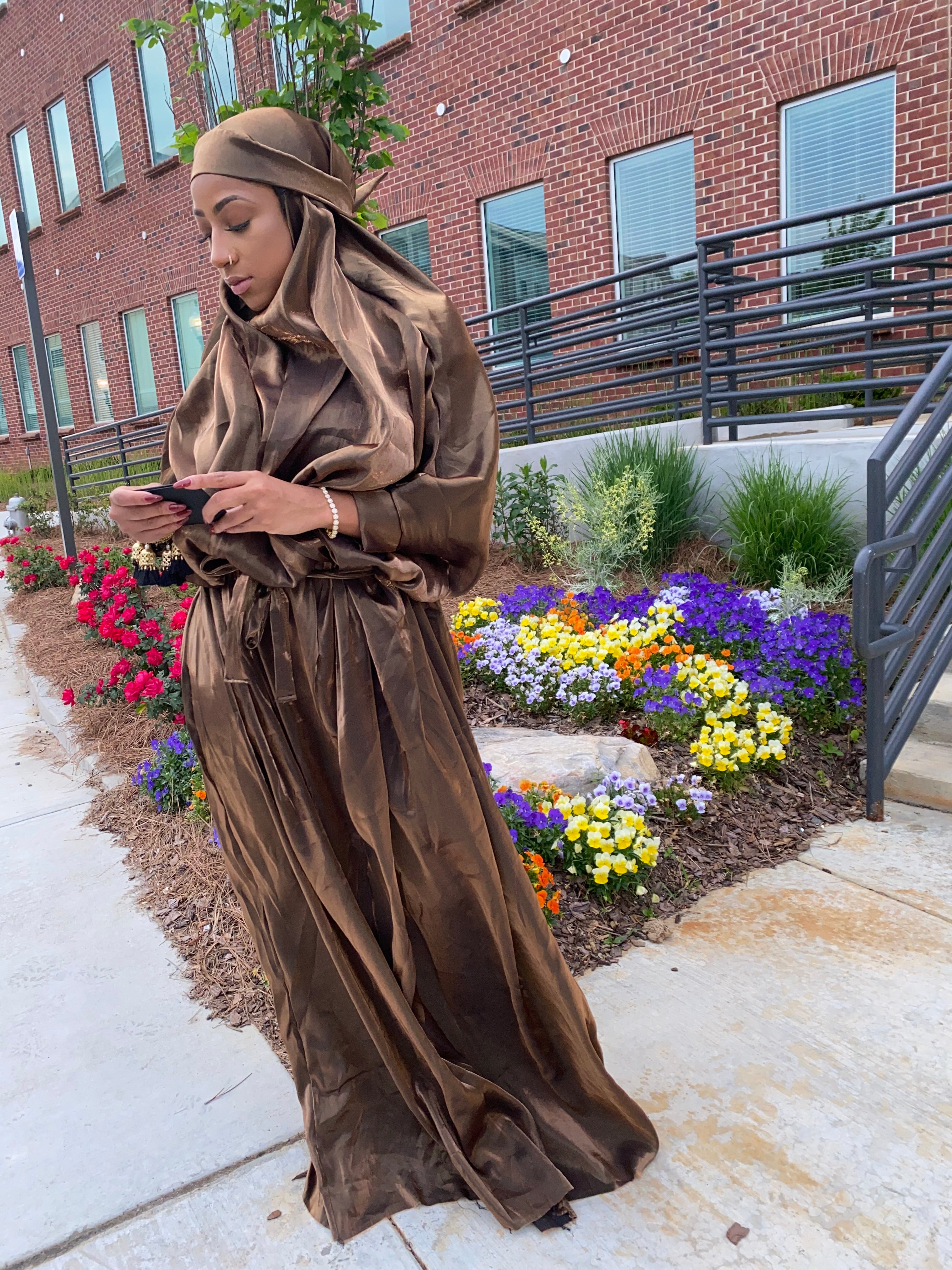 Gold POP Jilbab