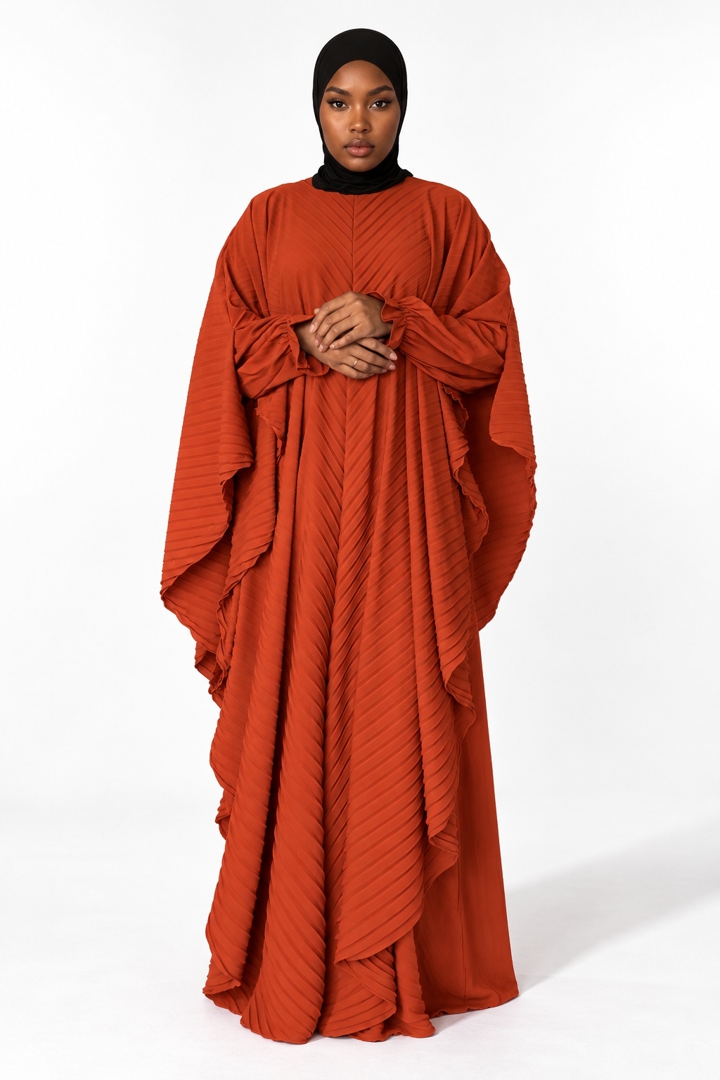 Pleated Overgarment Set