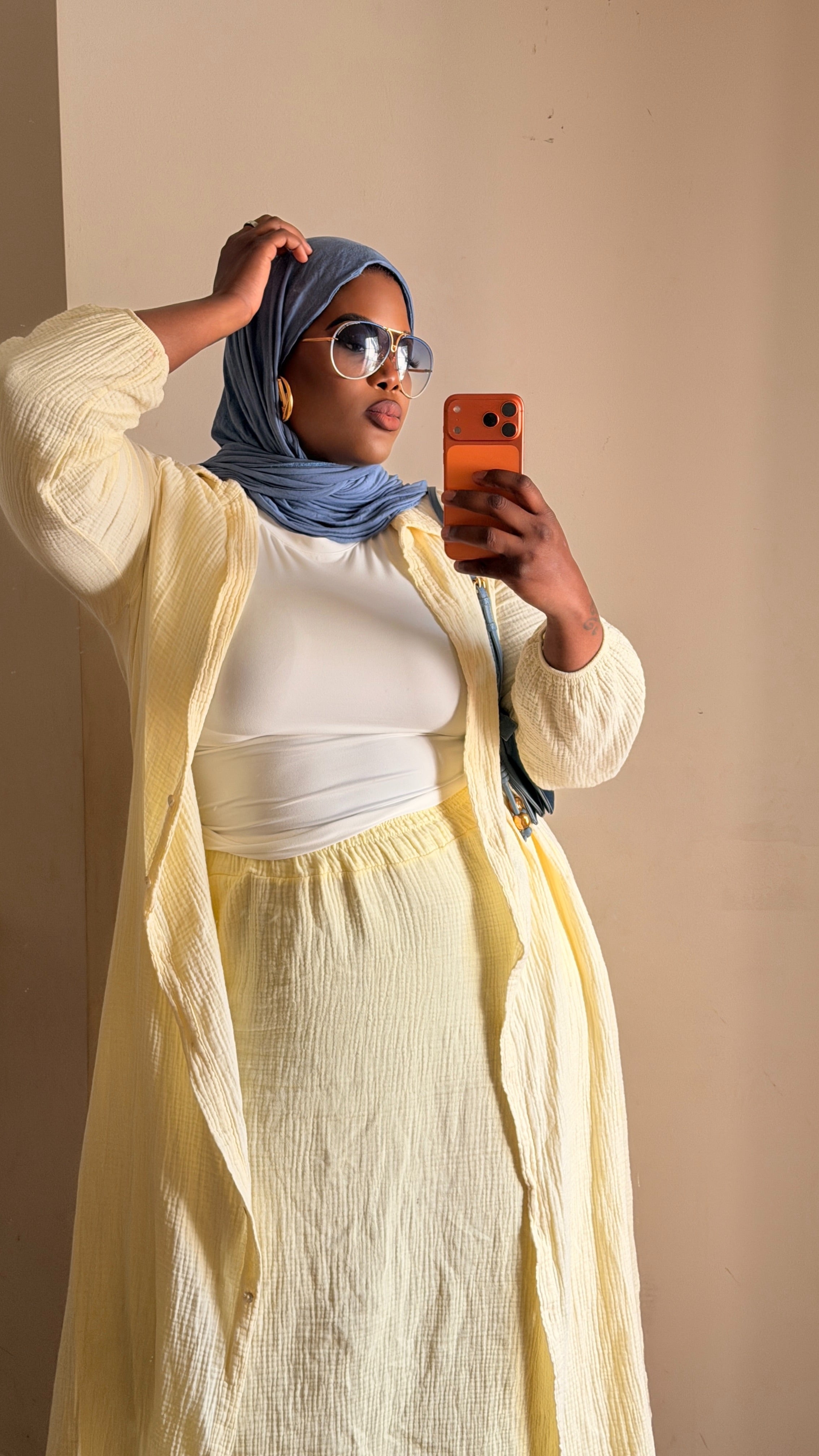 Cotton Gauze Skirt Sets