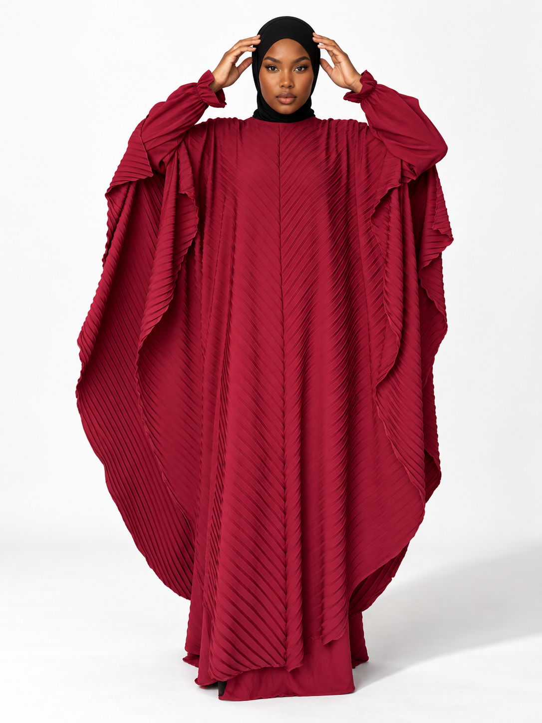 Pleated Overgarment Set