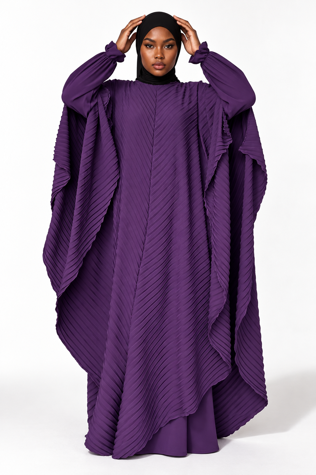 Pleated Overgarment Set
