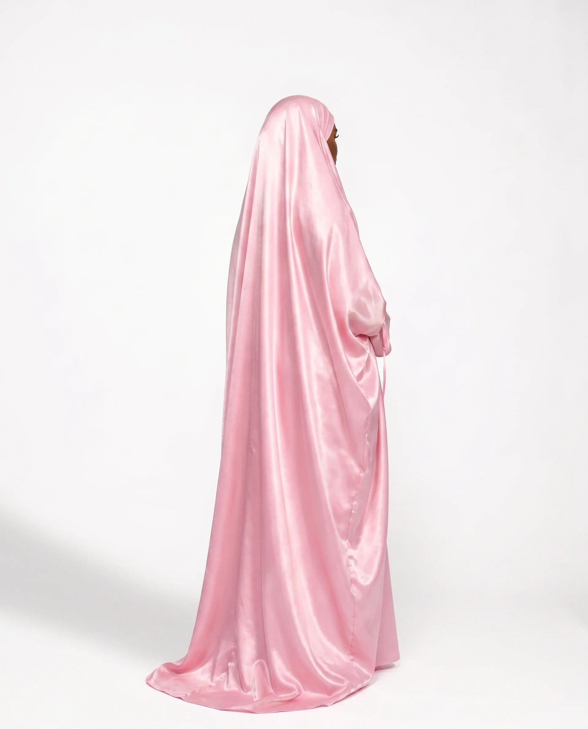 Glossy Satin Jilbab
