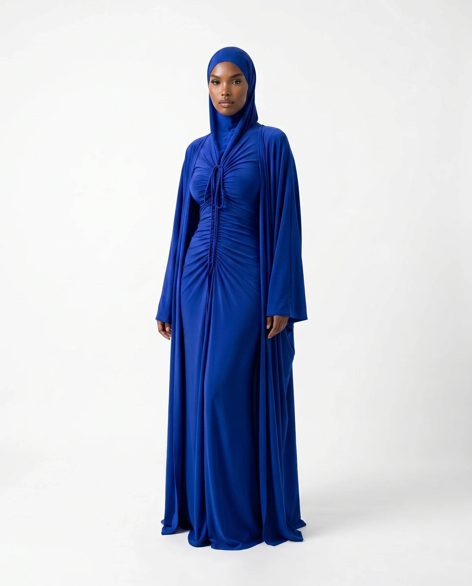 Drawstring Abaya Set