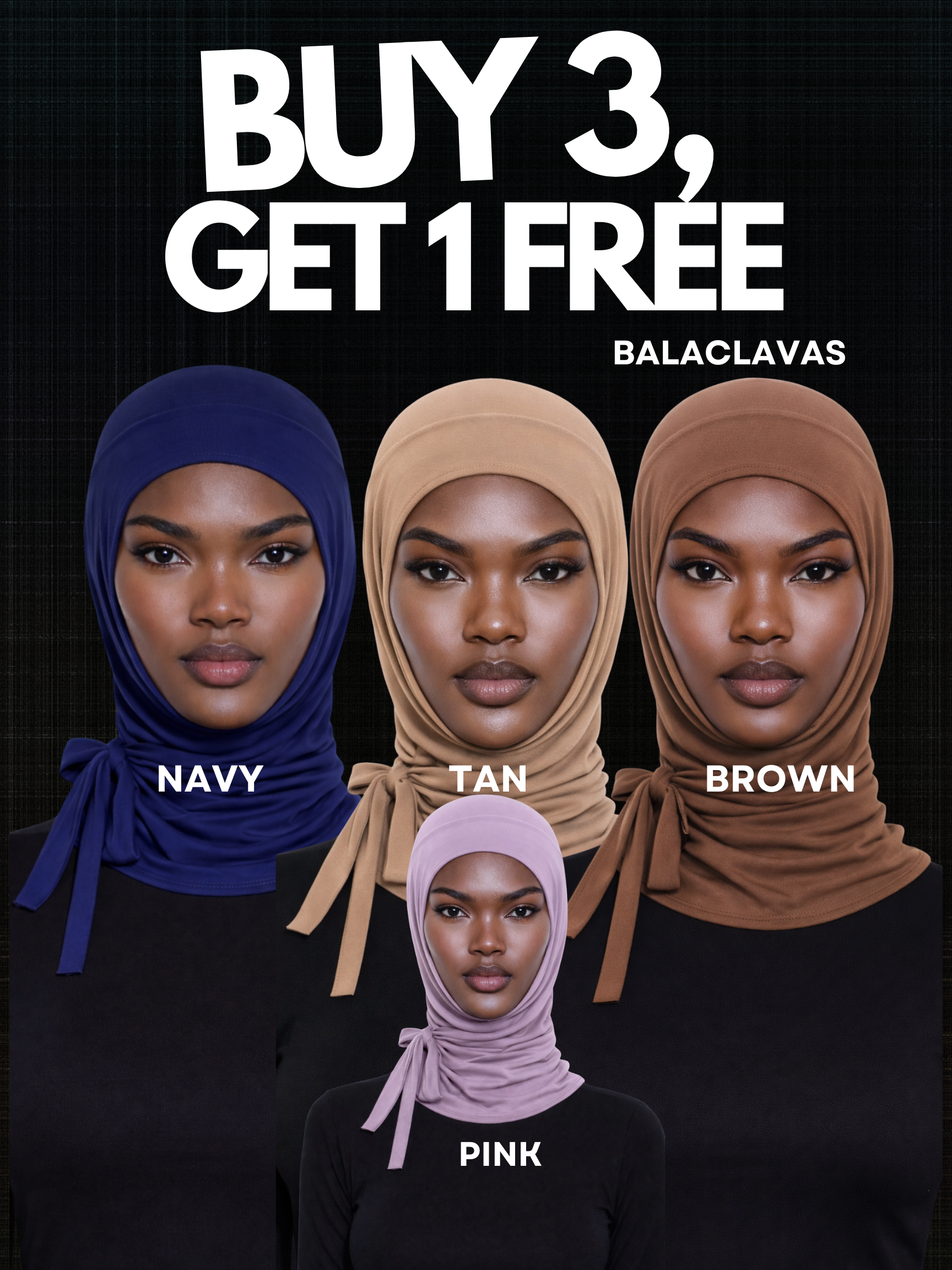 Balaclava Hijab Bundle