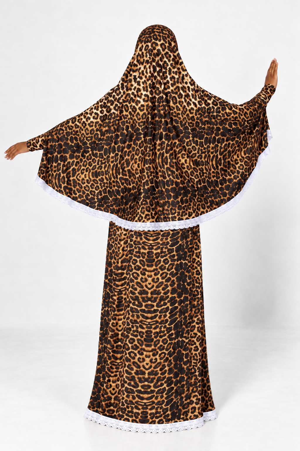 2-Piece Printed Jilbab