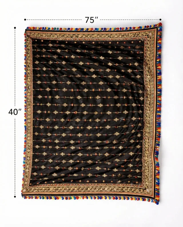 Black Multi Color Pop Shayla
