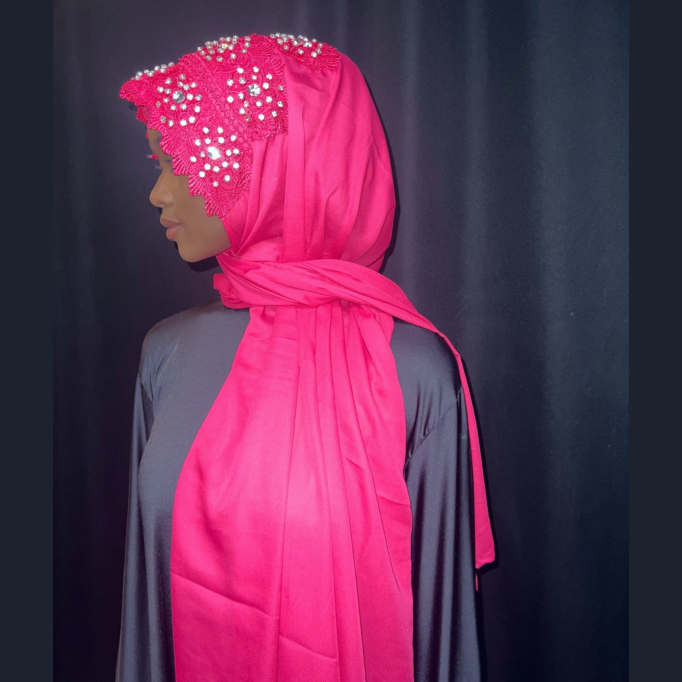Pink Diamond Hijab