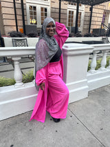 Long Cardigan Pant Set