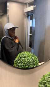 Fitted Cap Jersey Hijab