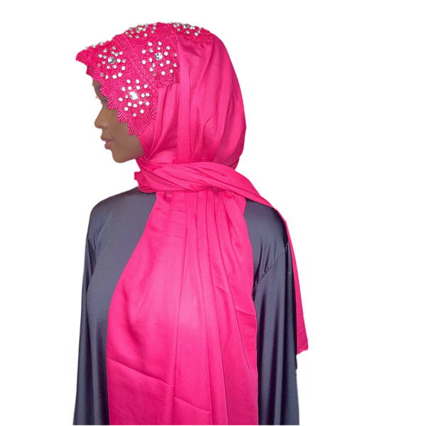 Pink Diamond Hijab