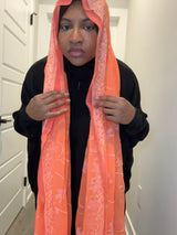 Peach/Salmon Long Length Shayla