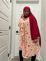 Saweetie Fruit Kaftan Top Set