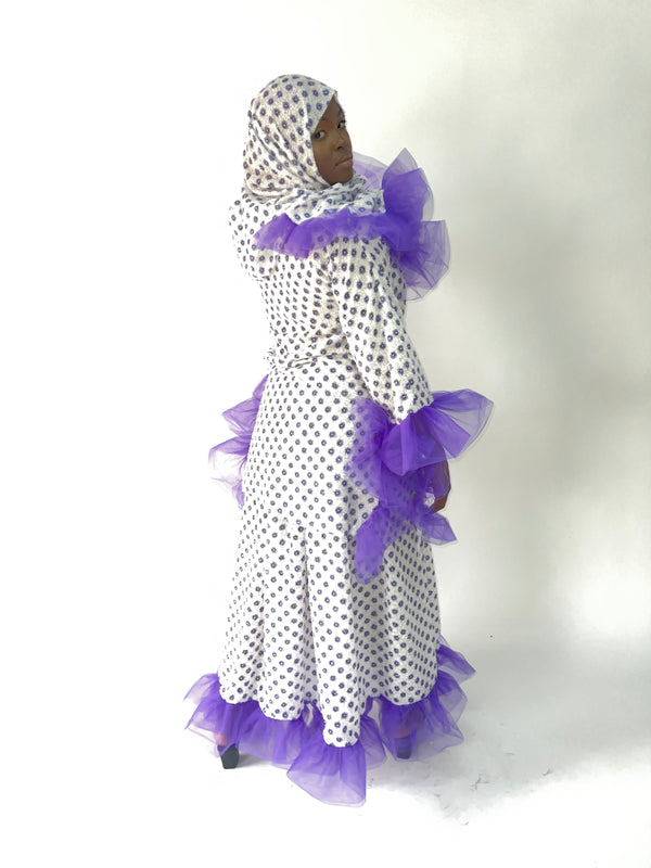 Fuzz Flower Ruffle Set