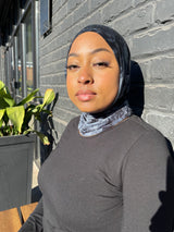 Black Tye Dye Balaclava