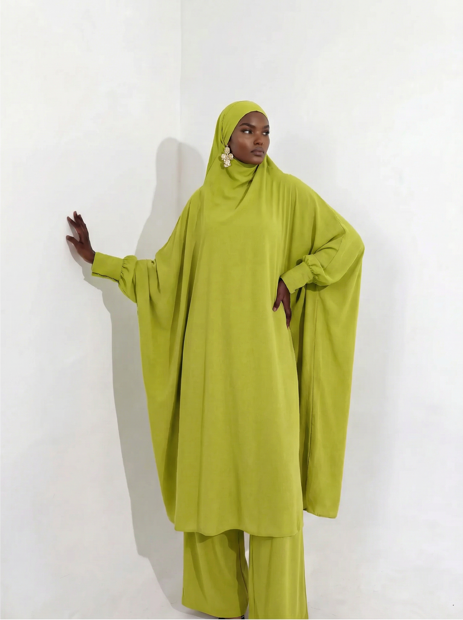 Cotton Jilbab Pant Set