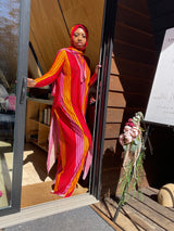 Stripe Jersey Print Set