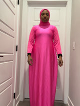 Hot Pink Balaclava Overgarment