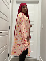 Saweetie Fruit Kaftan Top Set