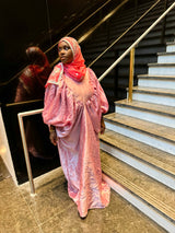 Boubou Draped Dress - Blue