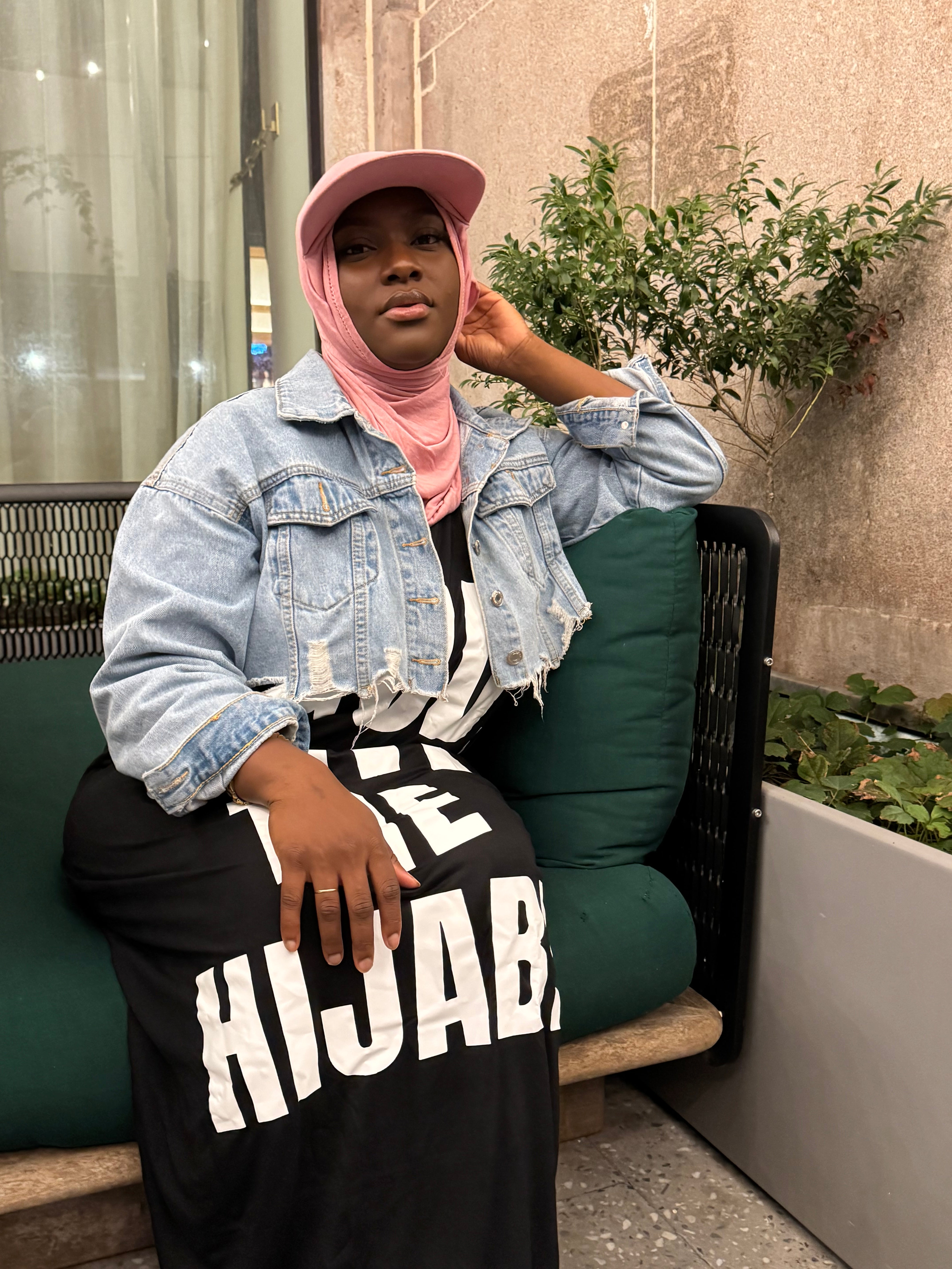 Fitted Cap Jersey Hijab