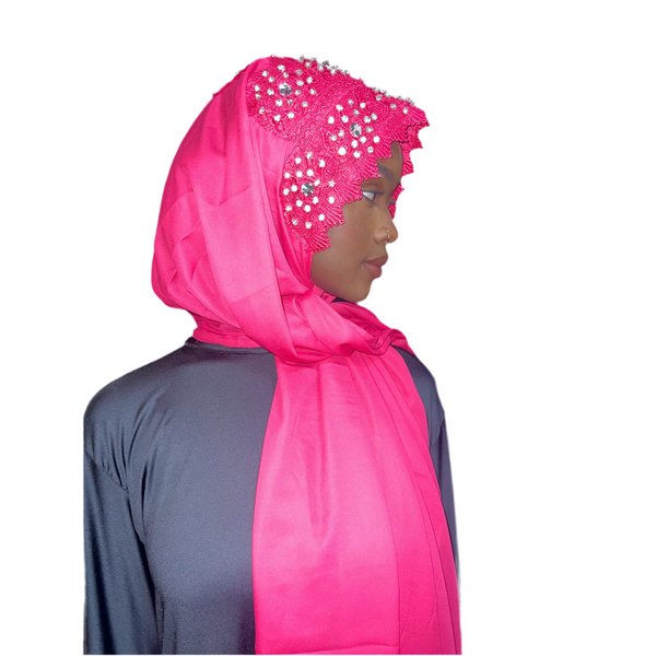 Pink Diamond Hijab