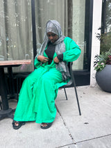 Long Cardigan Pant Set