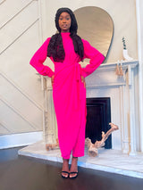 Hot Pink Jumpsuit Set
