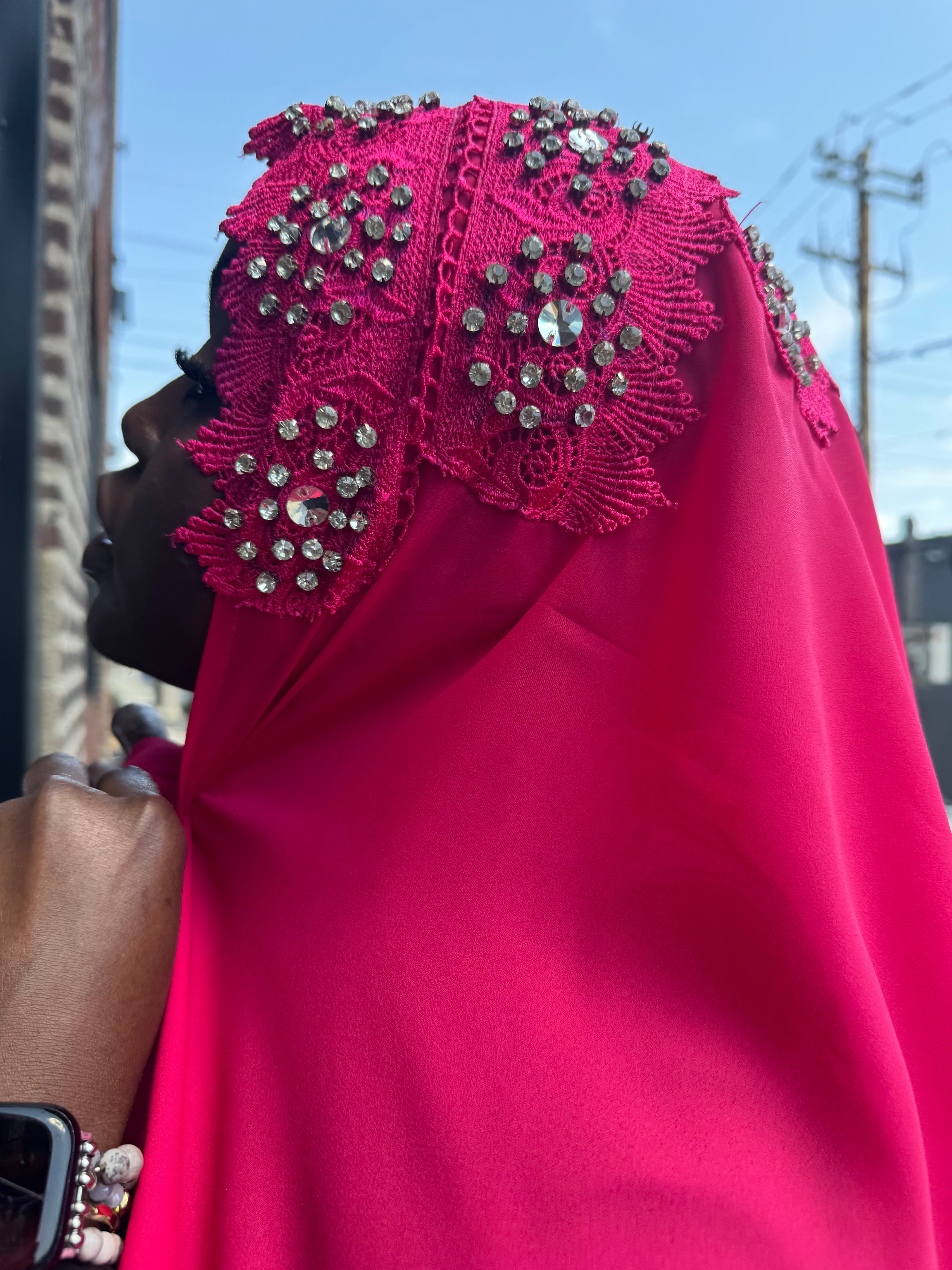 Pink Diamond Hijab