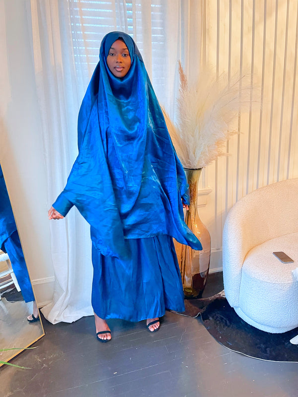 Satin Jilbab Set