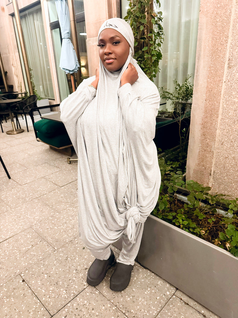 Jersey Pop Jilbab Set