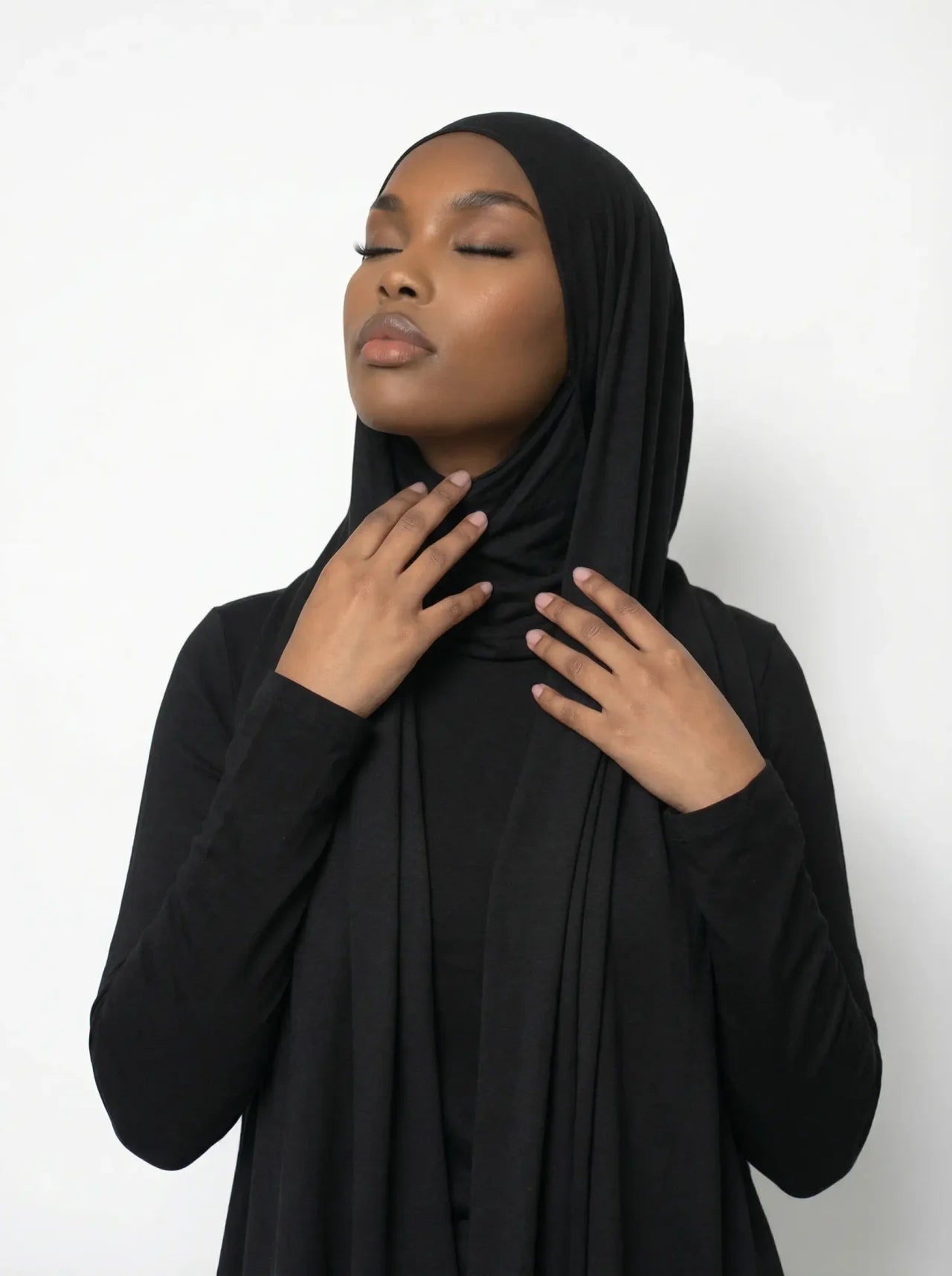 Pinless Jersey Hijab