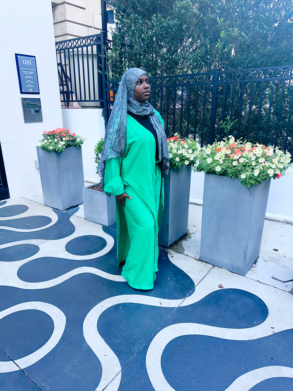 Long Cardigan Pant Set