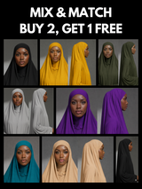 Pinless Jersey Hijab Bundle Deal