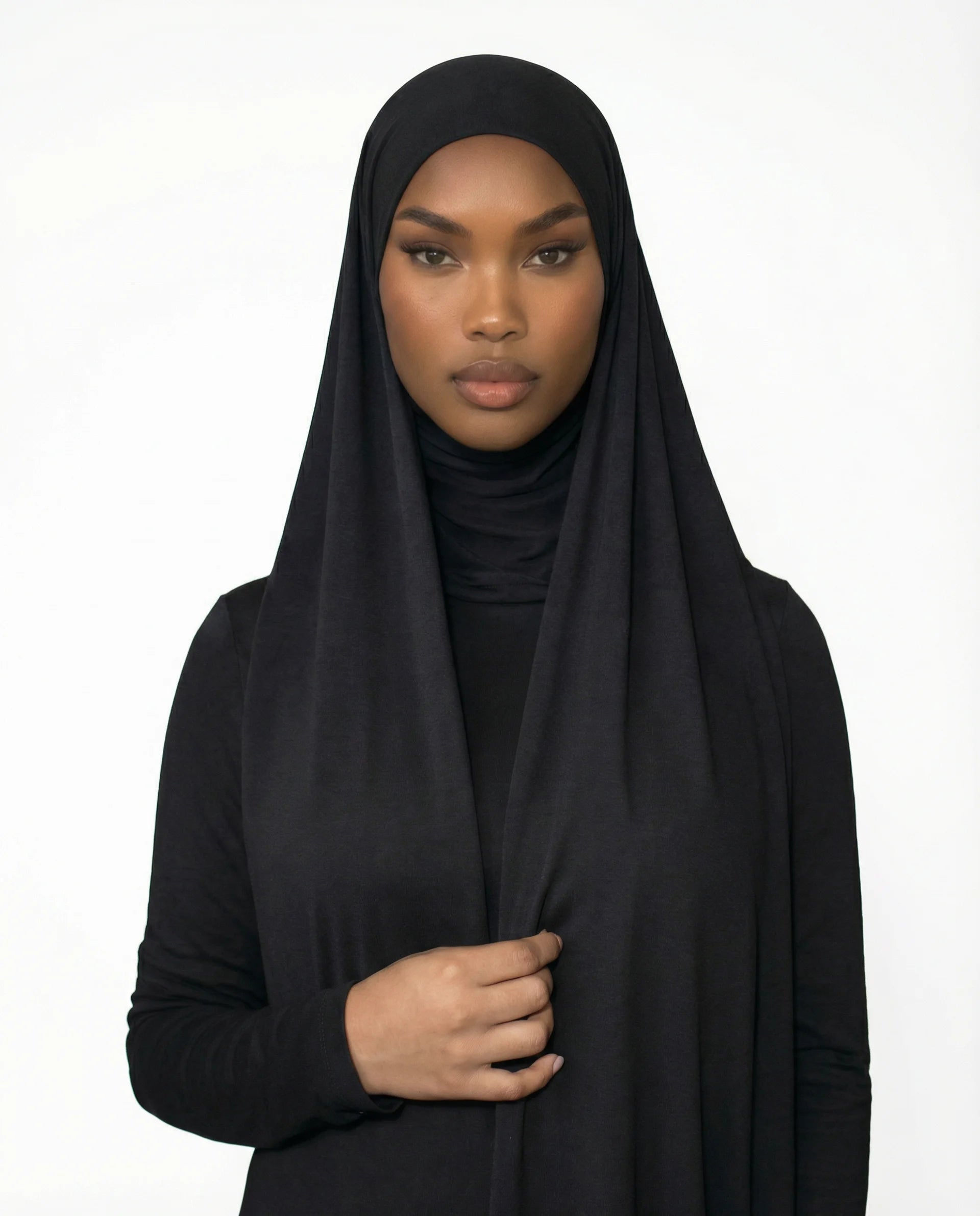 Pinless Jersey Hijab