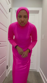 Hot Pink Balaclava Overgarment