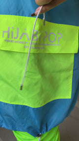 Colorblock Winderbreaker Jacket Top