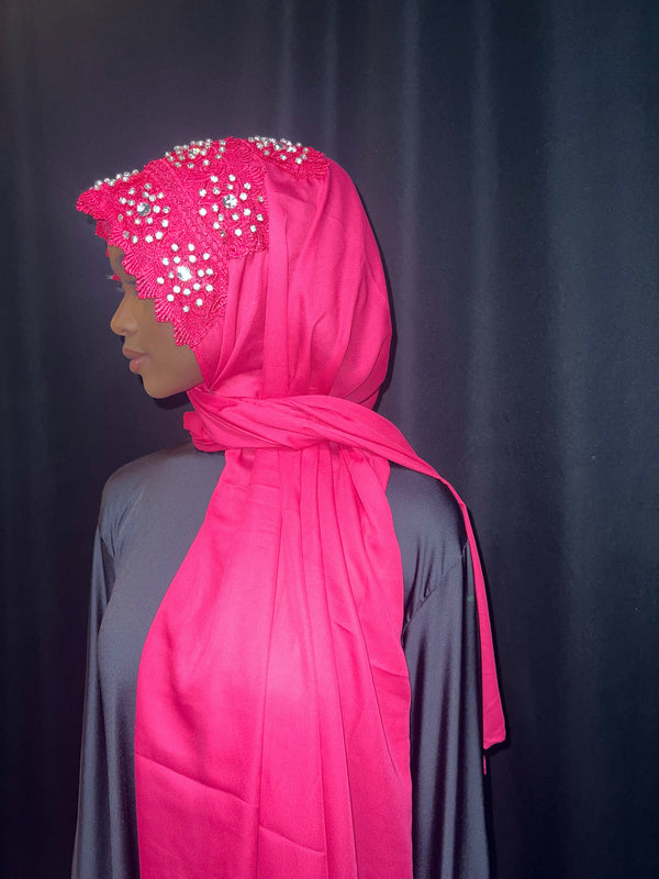 Pink Diamond Hijab