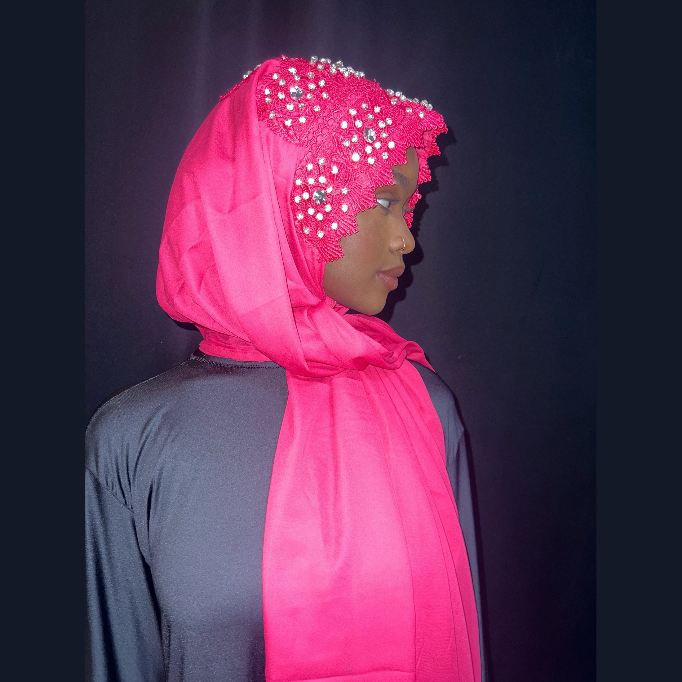 Pink Diamond Hijab